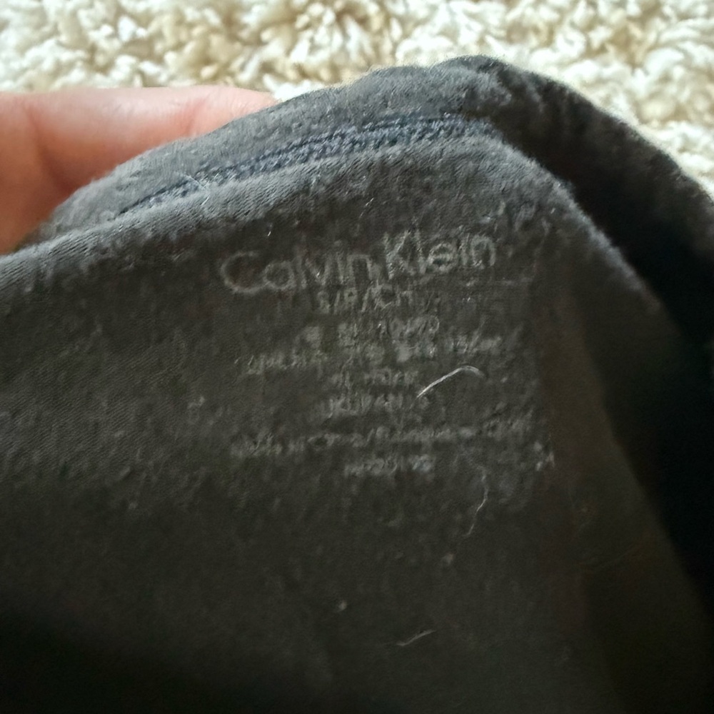 Calvin Klein Charcoal Apparel Basic Minimalist Sh… - image 5